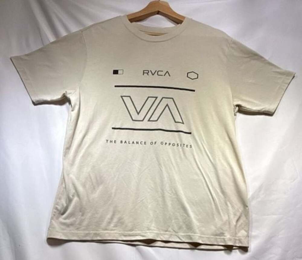 RVCA Balance of Opposites Sport Tee Regular Fit T-Shirt Medium